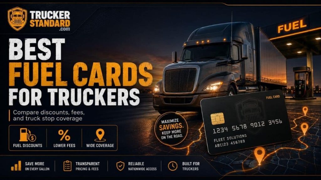Best fuel cards for truckers and owner-operators