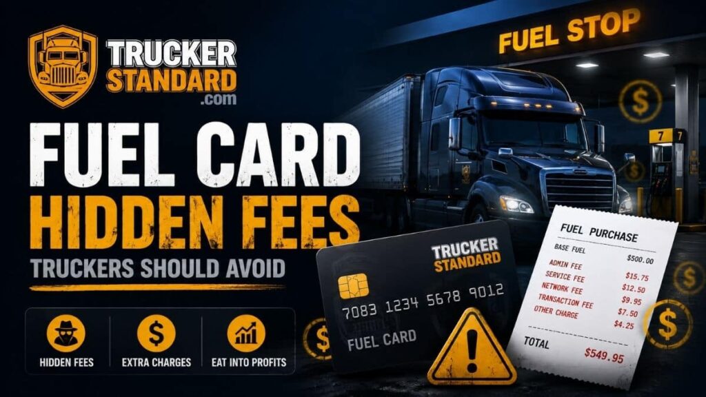 Fuel card hidden fees truckers should avoid