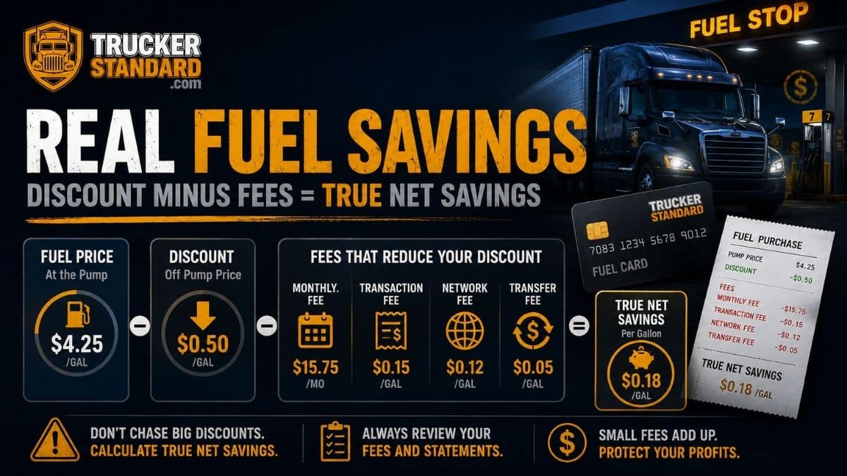 How to calculate real fuel card savings after fees