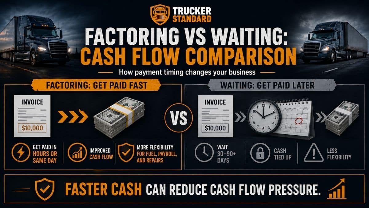 Guide showing when trucking factoring may or may not make sense