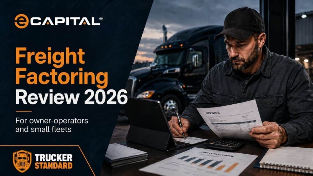 eCapital freight factoring review for owner-operators and small trucking fleets