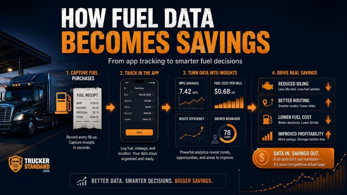 How fuel consumption apps for truckers turn fuel data into lower costs and better efficiency