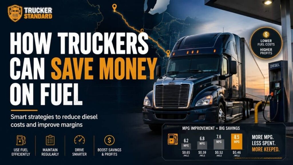How to save money on fuel for truckers