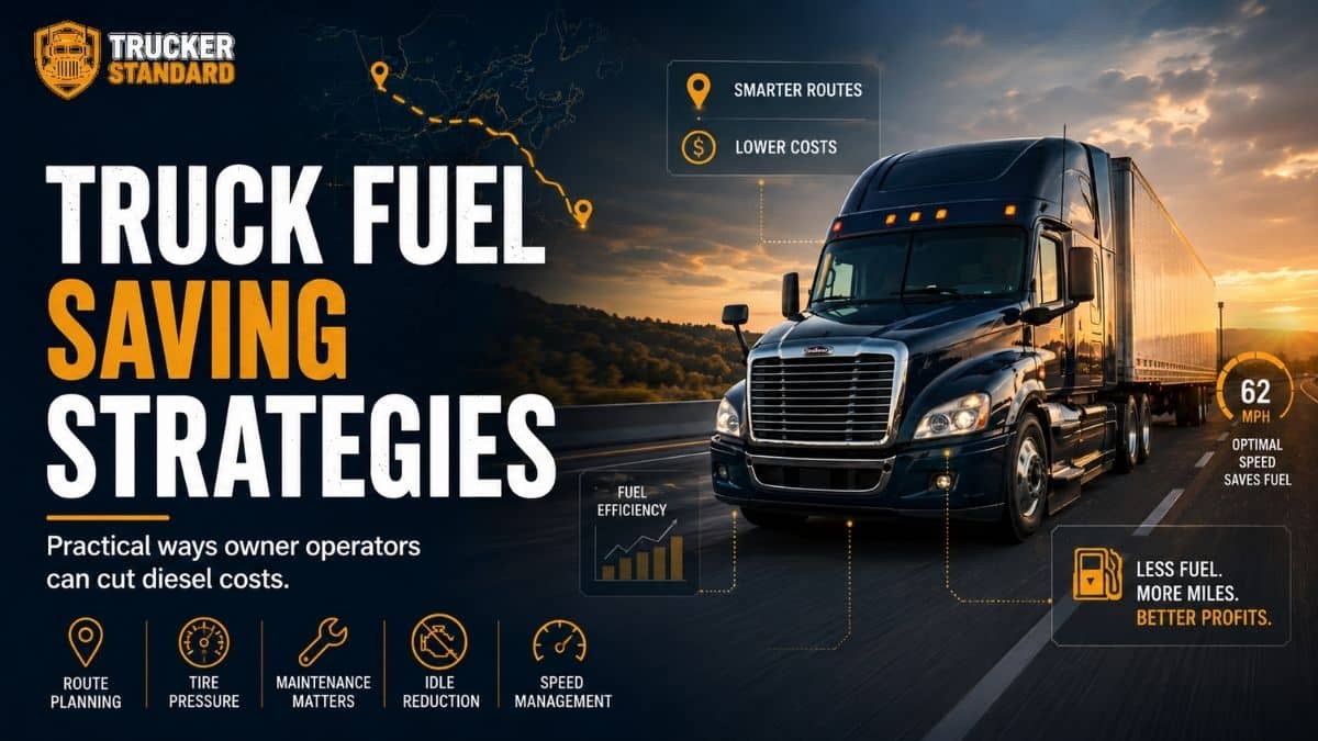 How to save money on fuel for truckers with practical fuel-saving strategies